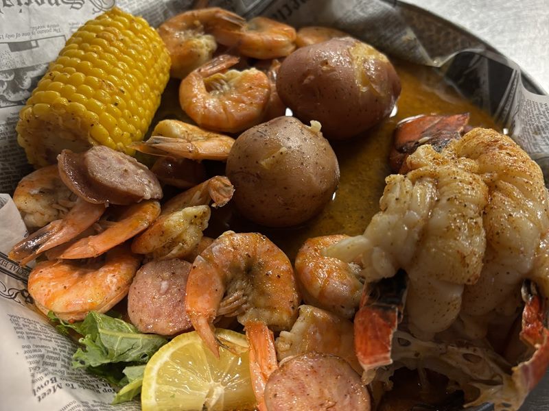 Crazy Fish Seafood Shack food